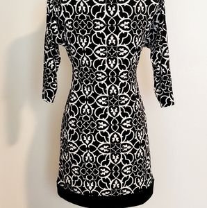 White House Black Market Print Dress